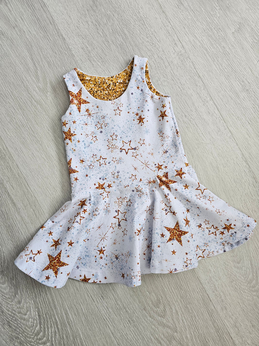 Twirl Dress - Shimmer in Snow White