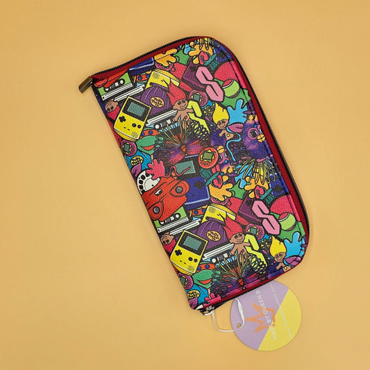 The Zip Around Wallet - 90's Kid