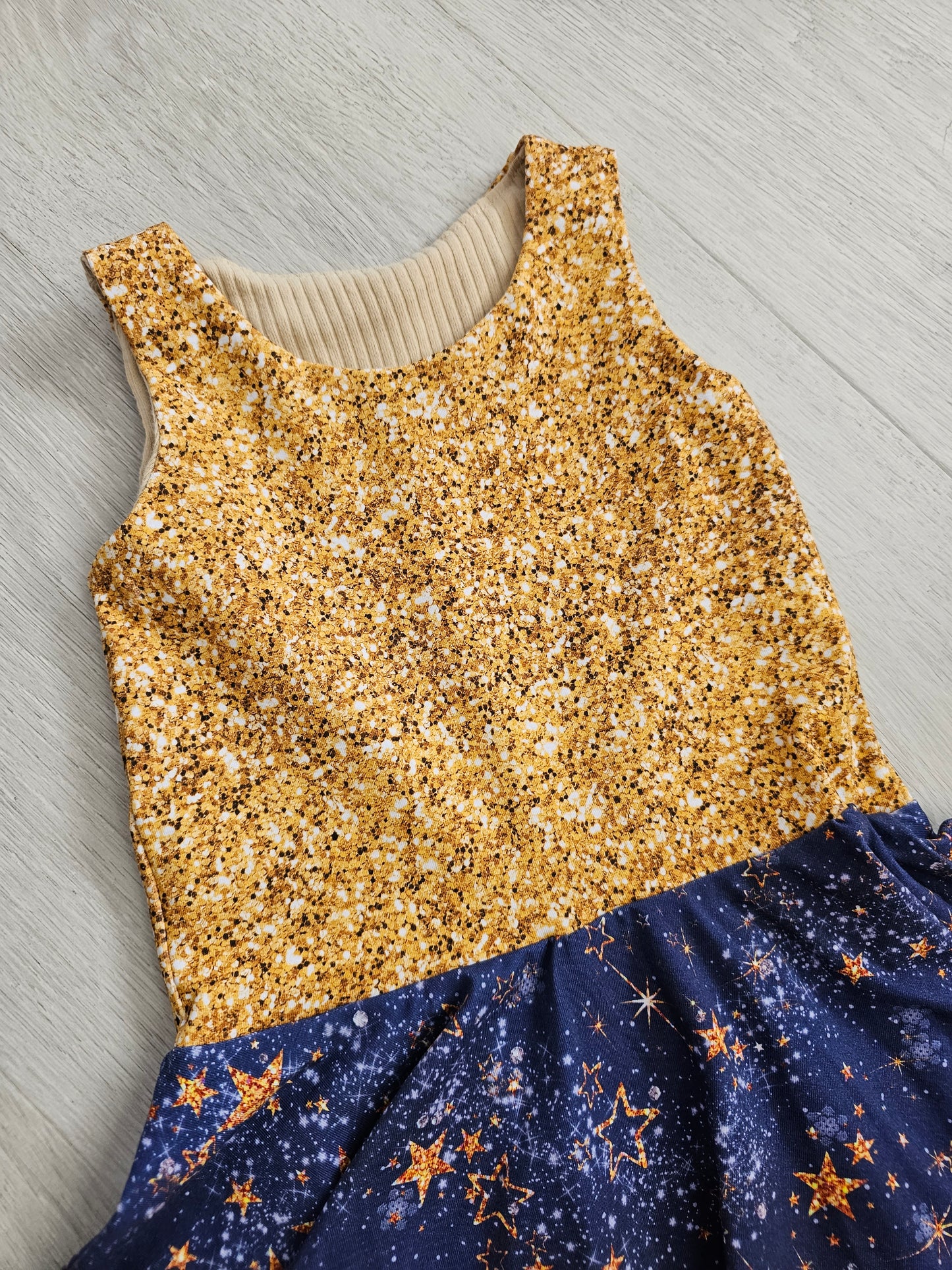 Twirl Dress - Shimmer in Navy